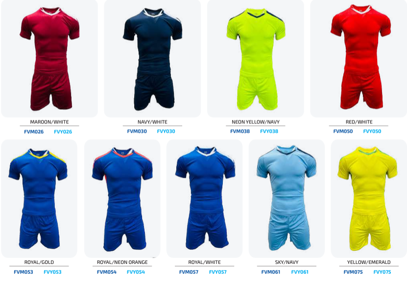 Iceland range Football Kits 14pce